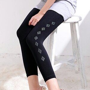 Leggings/Pantyhose made for petite ladies - NEW!  Crystal accents leggings